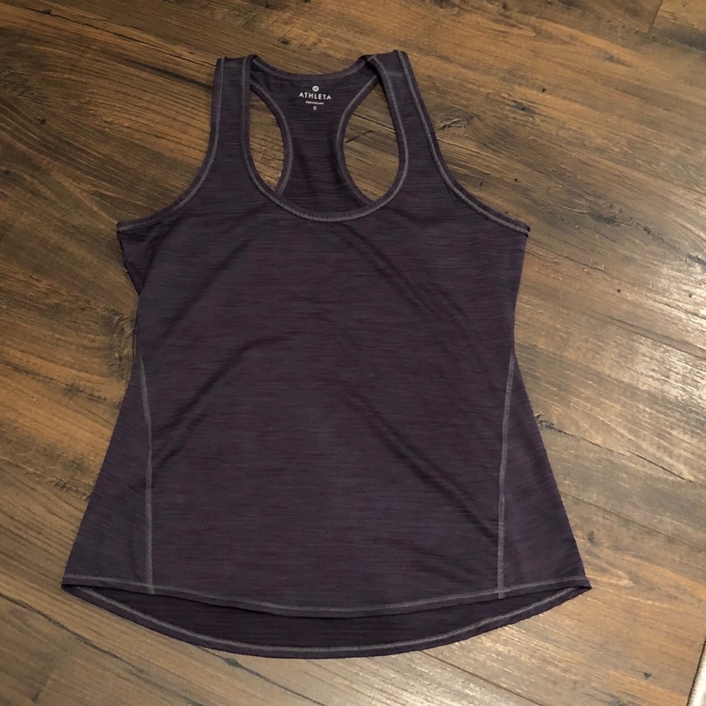 Athleta tank top, charcoal grey
